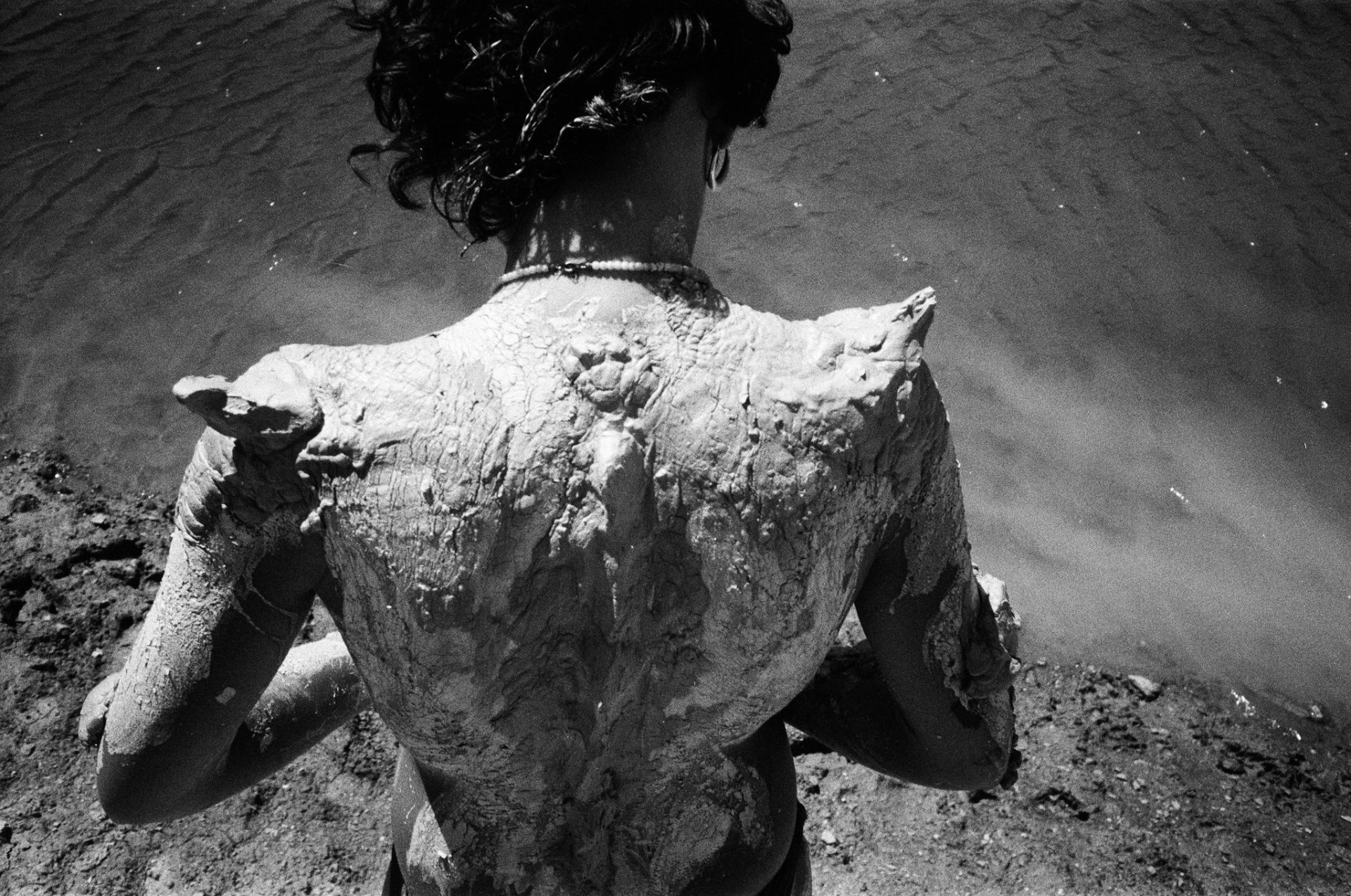 Mud, river, skin