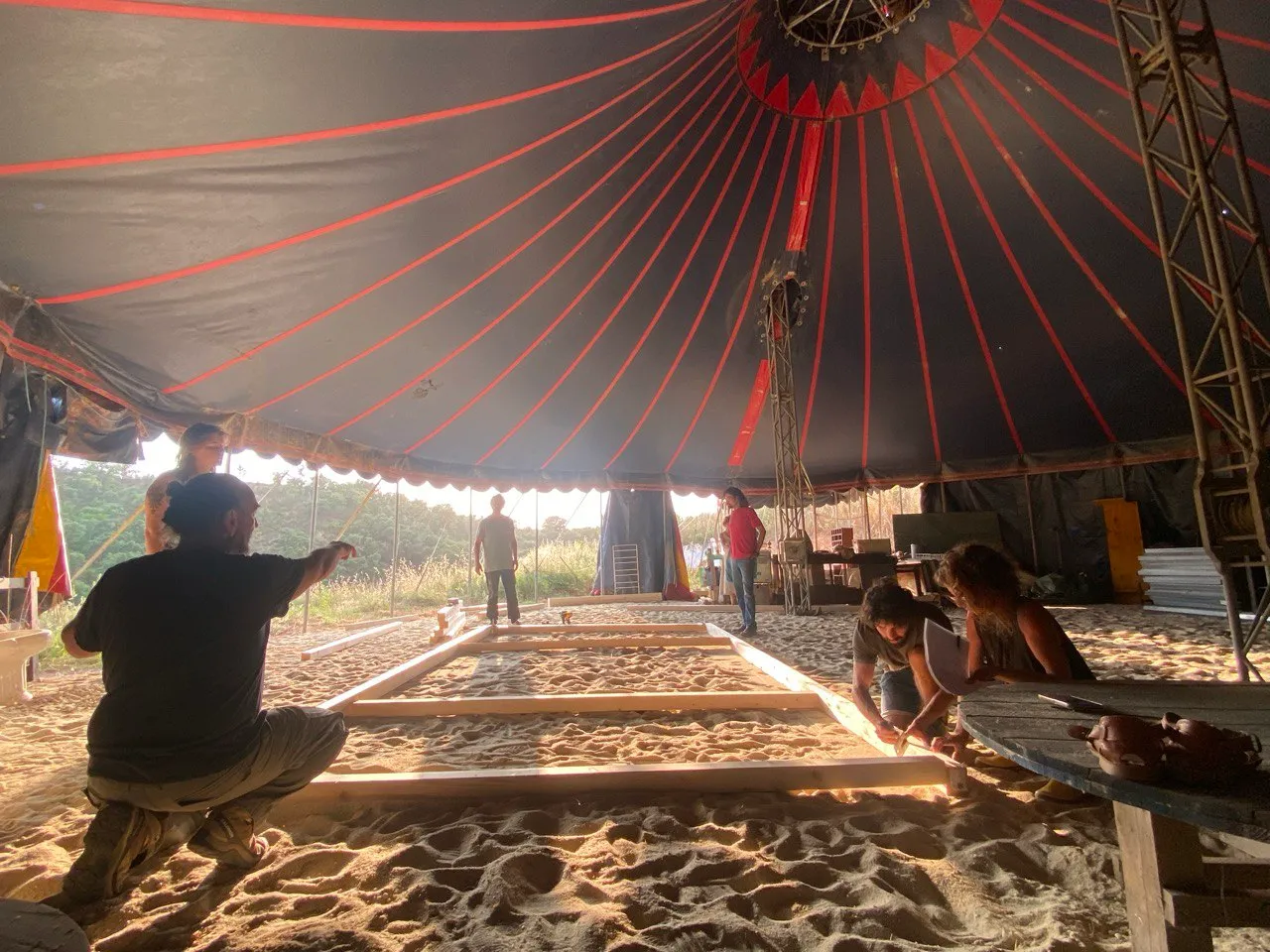 Reactivating the circus tent at Mosaic