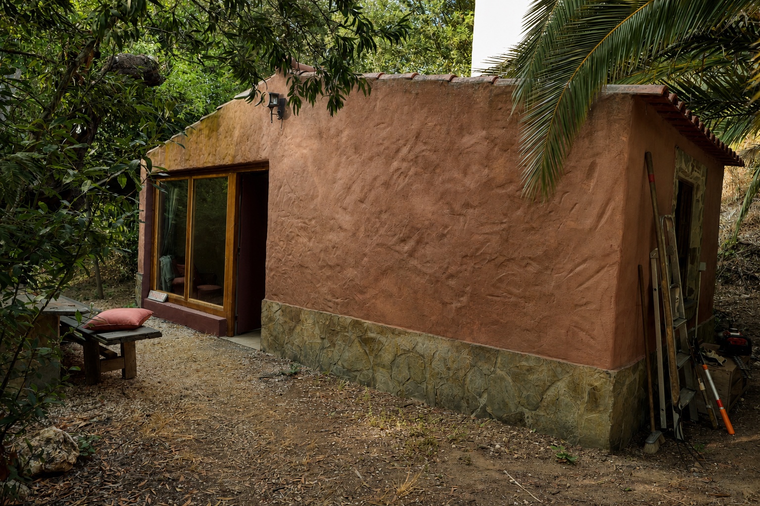 Nature house - Outdoor seasonal kitchen.